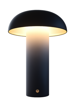 Mushroom Dome Rechargeable Lamp